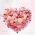Сердца из роз