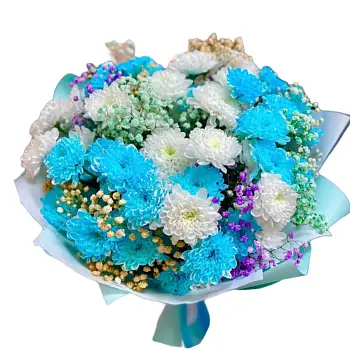 Букет из хризантем Волшебный праздник